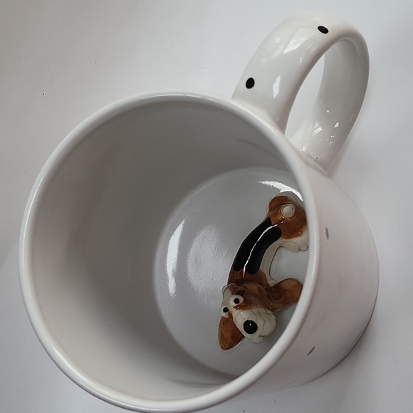 Inside Art Beagle Dog Coffee Mug By Short Subjects - Picture 5 of 16